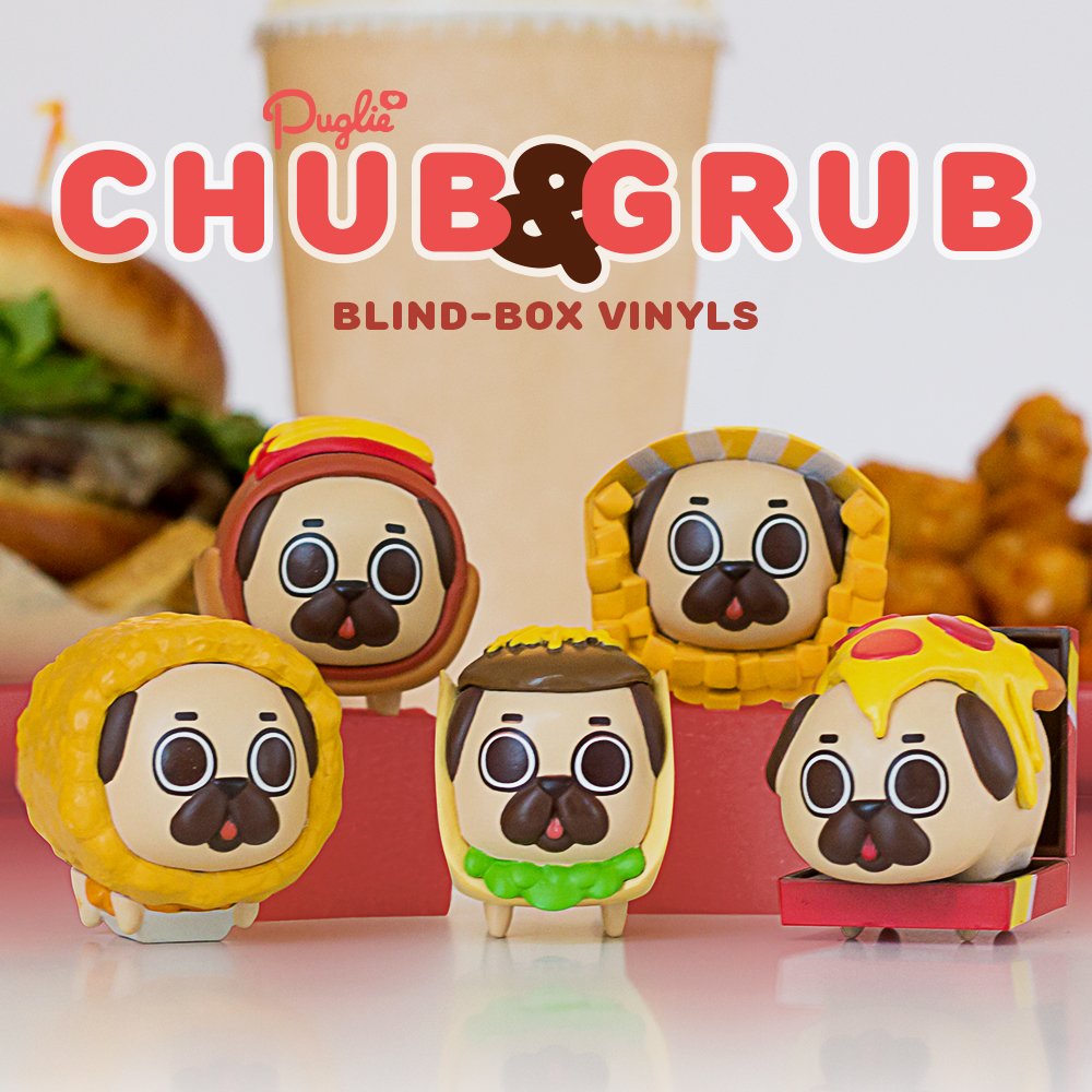 בליינדבוקס! | Puglie Chub & Grub Vinyls - Yuka Monsters