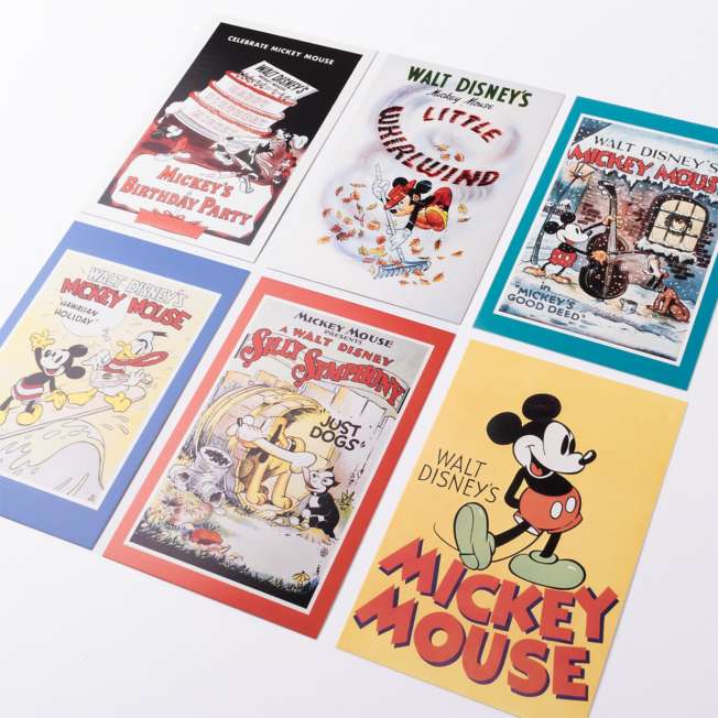 Art of Disney 100 postcards - Yuka Monsters