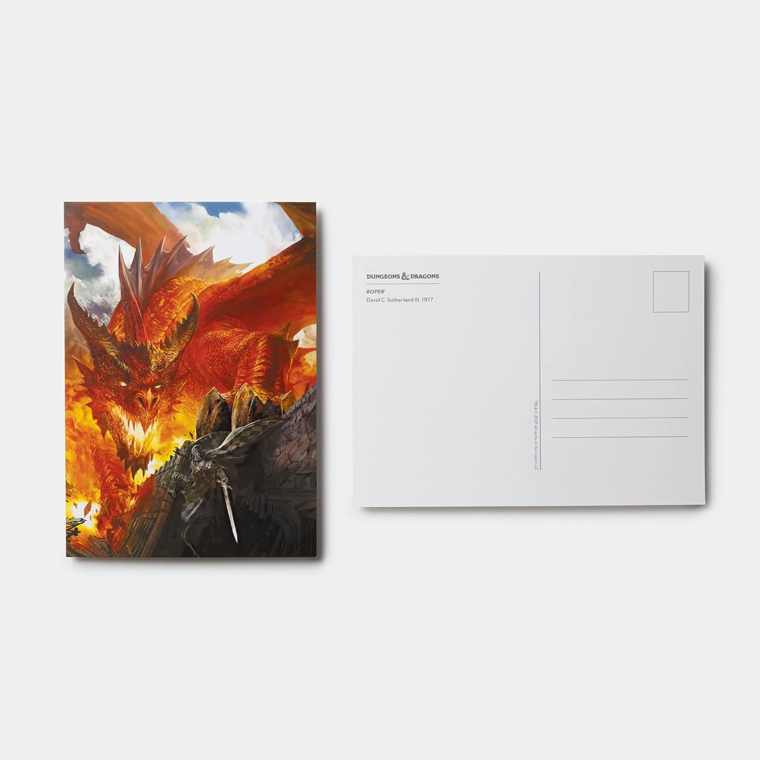 Dungeons & Dragons 100 Postcards: Archival Art from Every Edition - Yuka Monsters