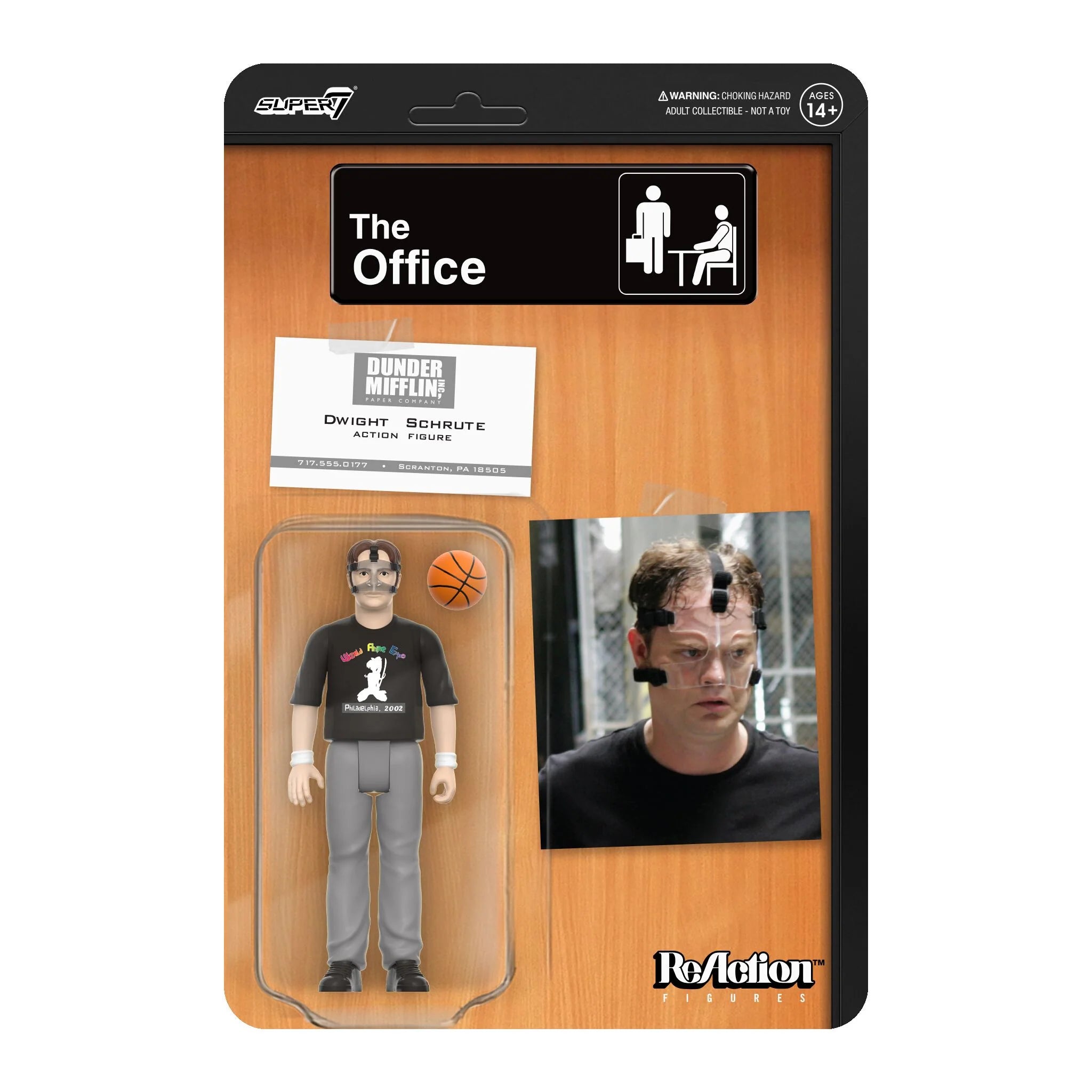 The Office ReAction Figures Wave 2 Dwight Schrute (Basketball) - Yuka Monsters