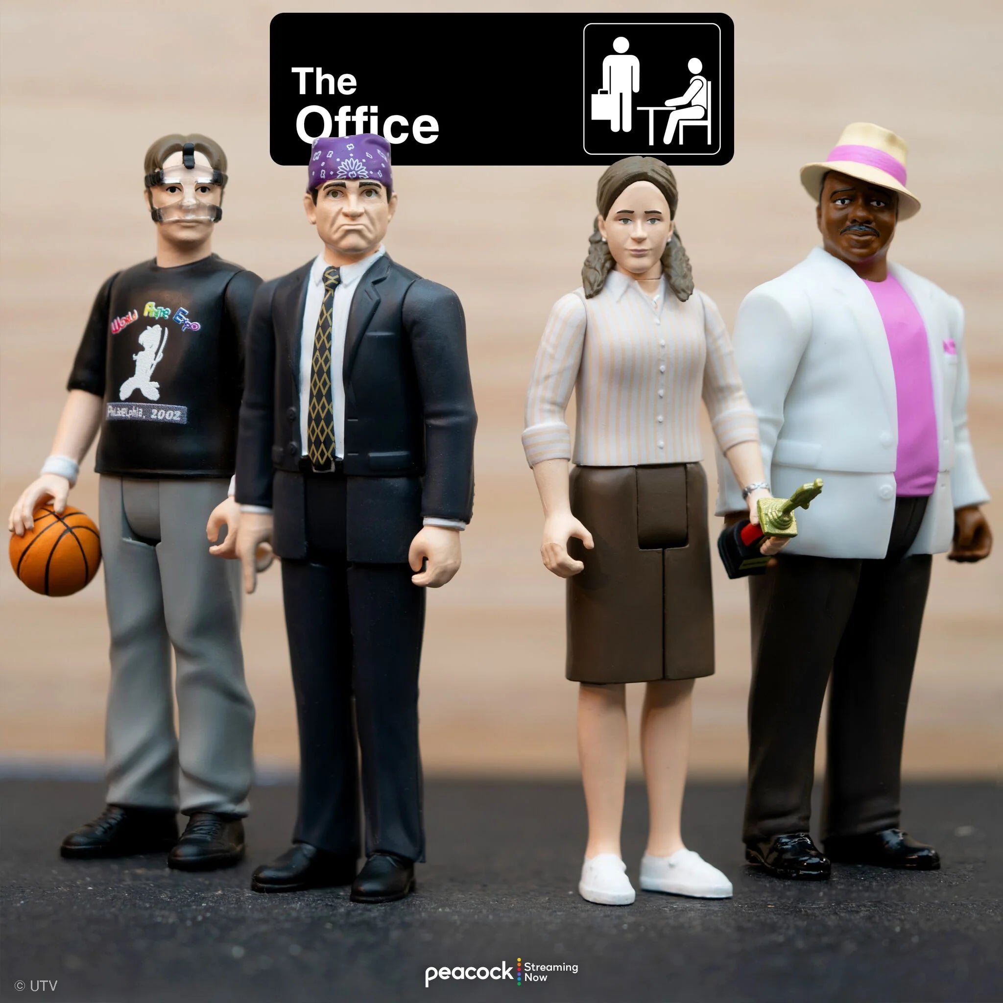 The Office ReAction Figures Wave 2 Dwight Schrute (Basketball) - Yuka Monsters