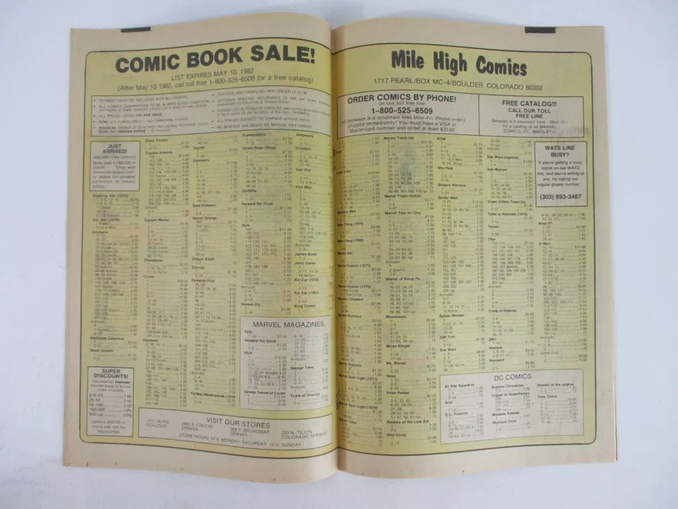 FANTASTIC FOUR #242 | יד שניה - 1982