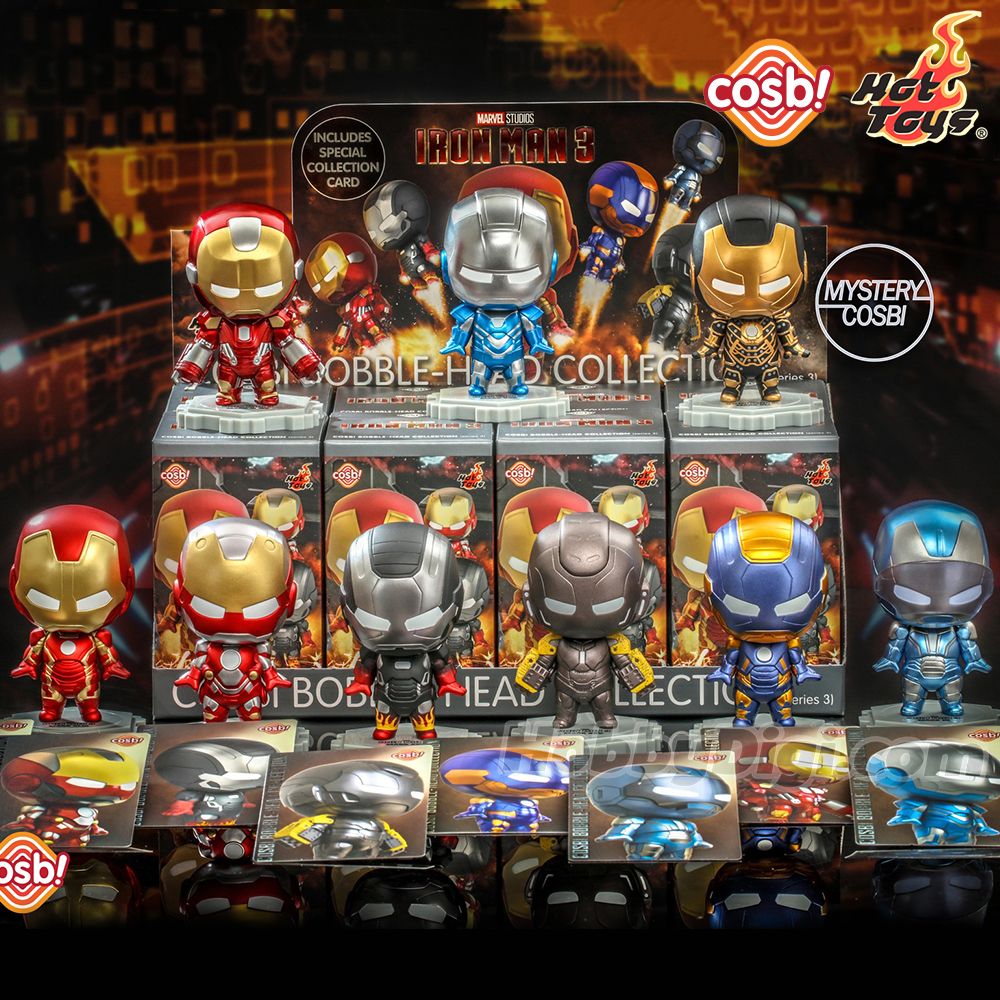 בליינדבוקס! | Iron Man Cosbi Bobble-Head Collection - Yuka Monsters