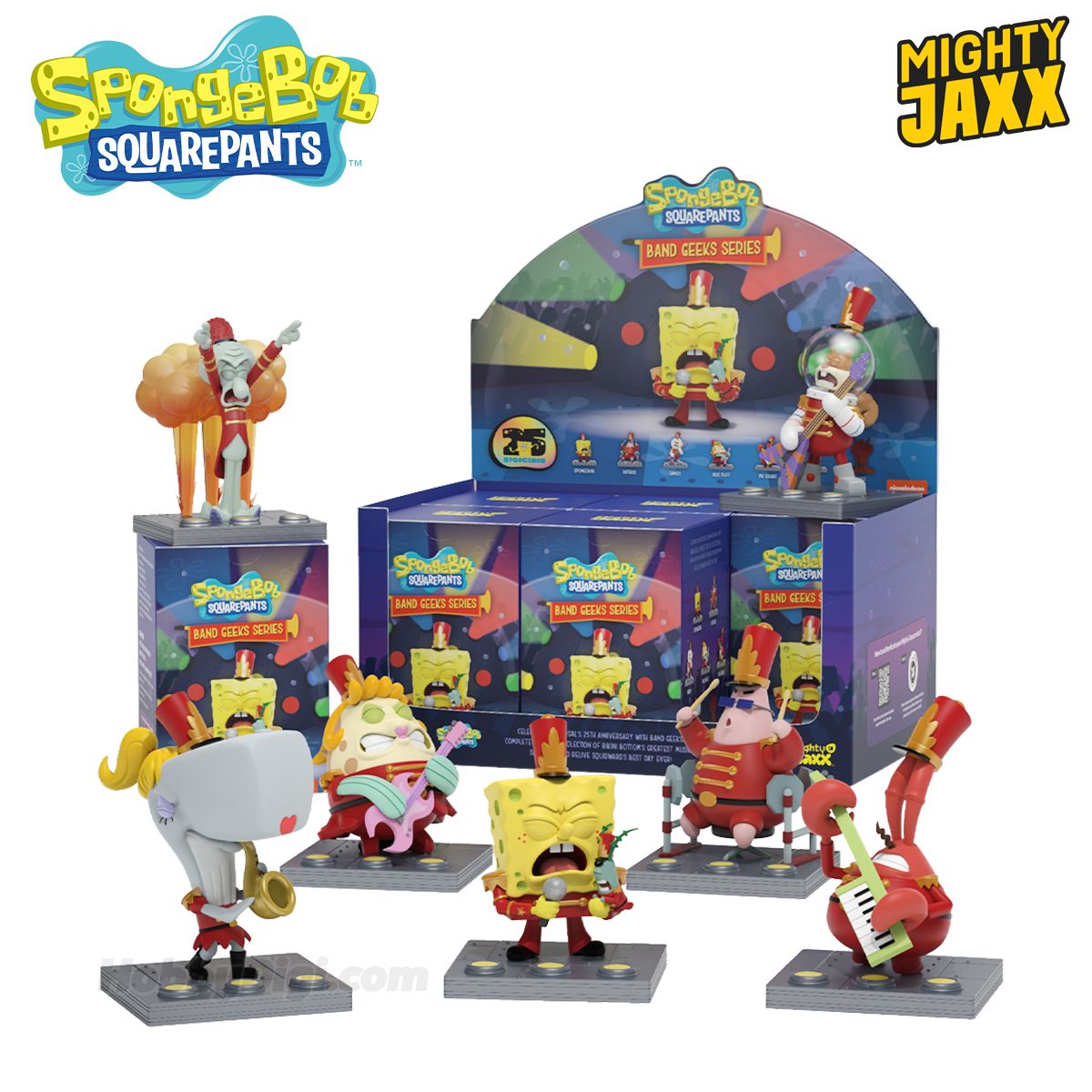 Kwistal: Spongebob Squarepants Band Geeks | Blind Box - Yuka Monsters
