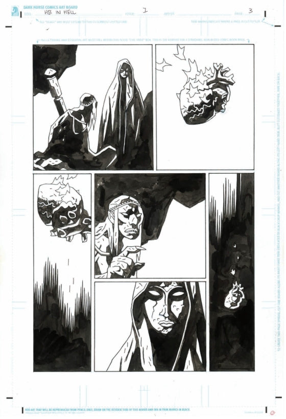 Mike Mignola's Hellboy in Hell and Other Stories Artisan - Yuka Monsters