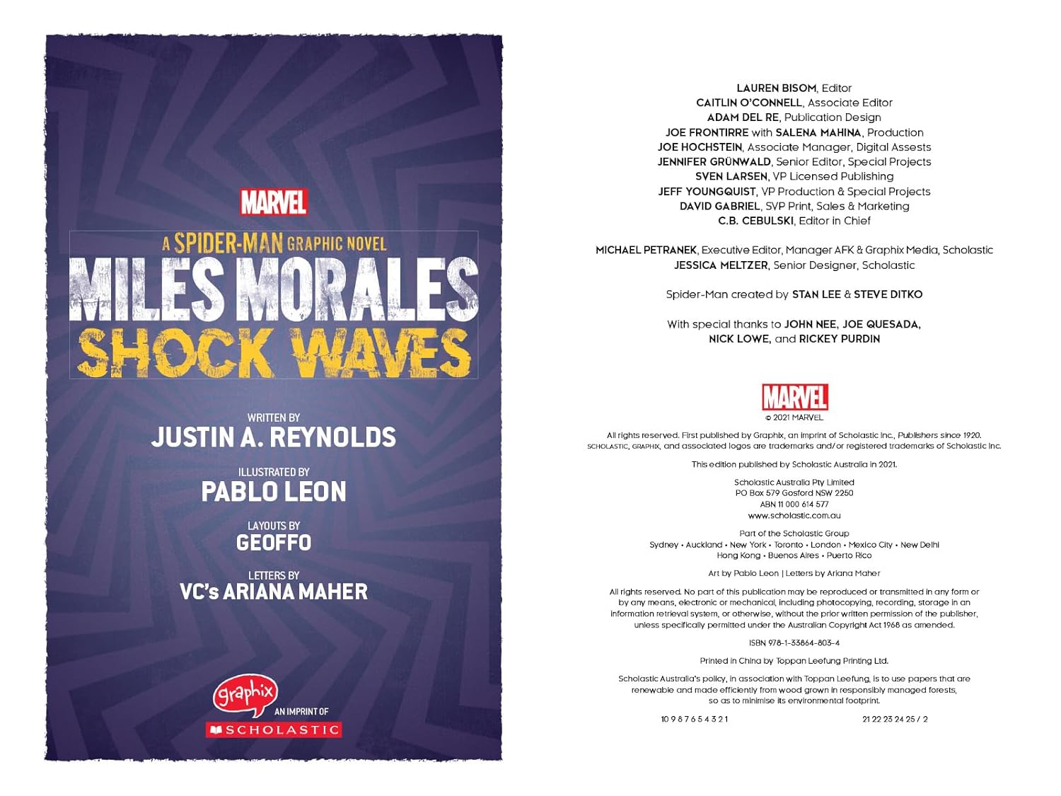 Miles Morales: Shock Waves | נובלה גרפית - Yuka Monsters