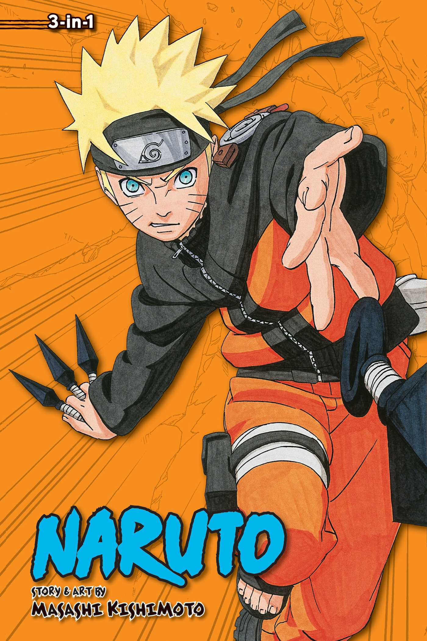 מנגה | Naruto (3-in-1) Vol. 28-30 - Yuka Monsters