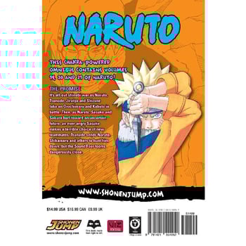 מנגה | Naruto (3-in-1) Vol. 19-21