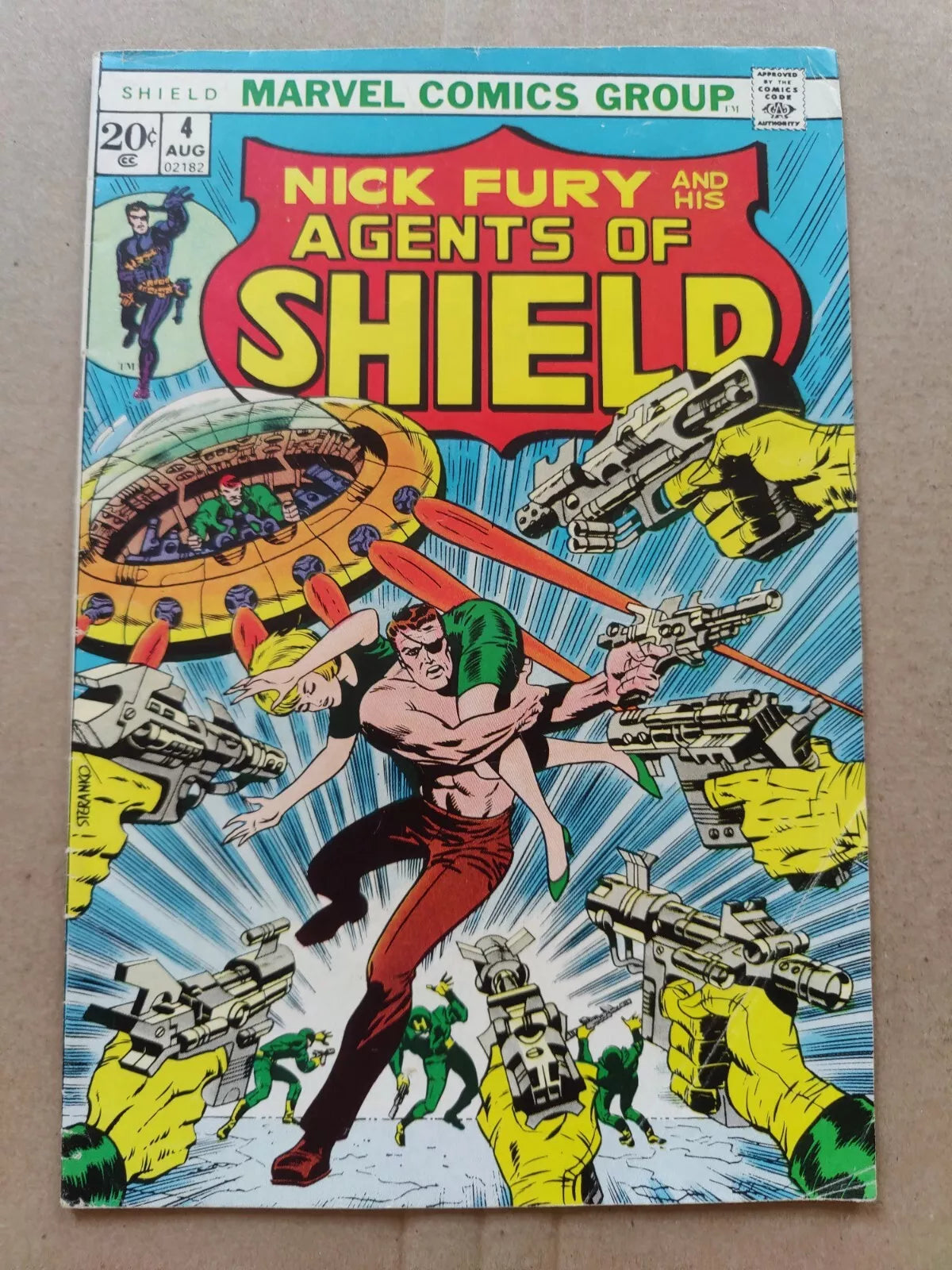 Nick Fury and his Agents of Shield #4 | יד שניה (1973) - Yuka Monsters