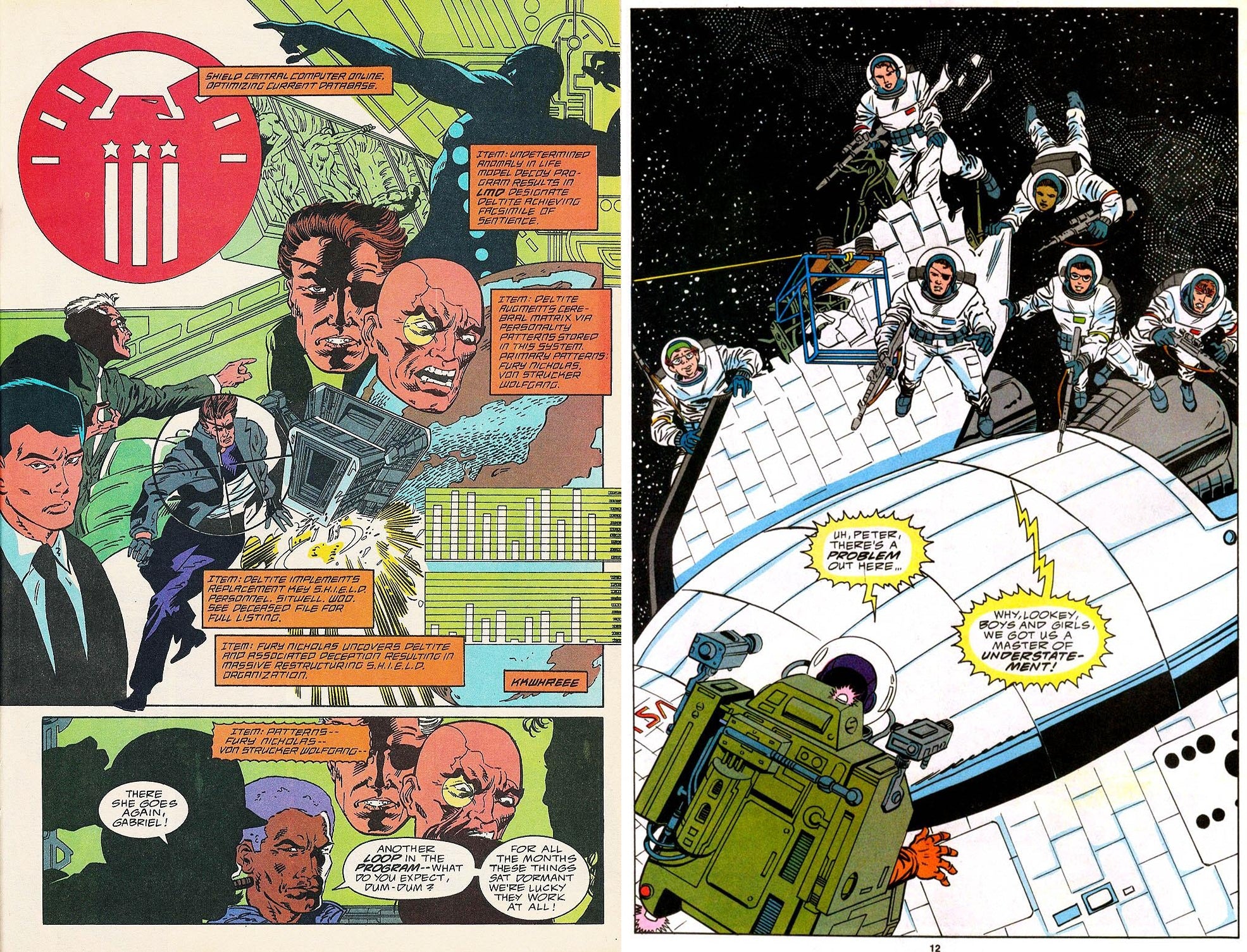 Nick Fury and his Agents of Shield #2 | 1973 - יד שניה - Yuka Monsters