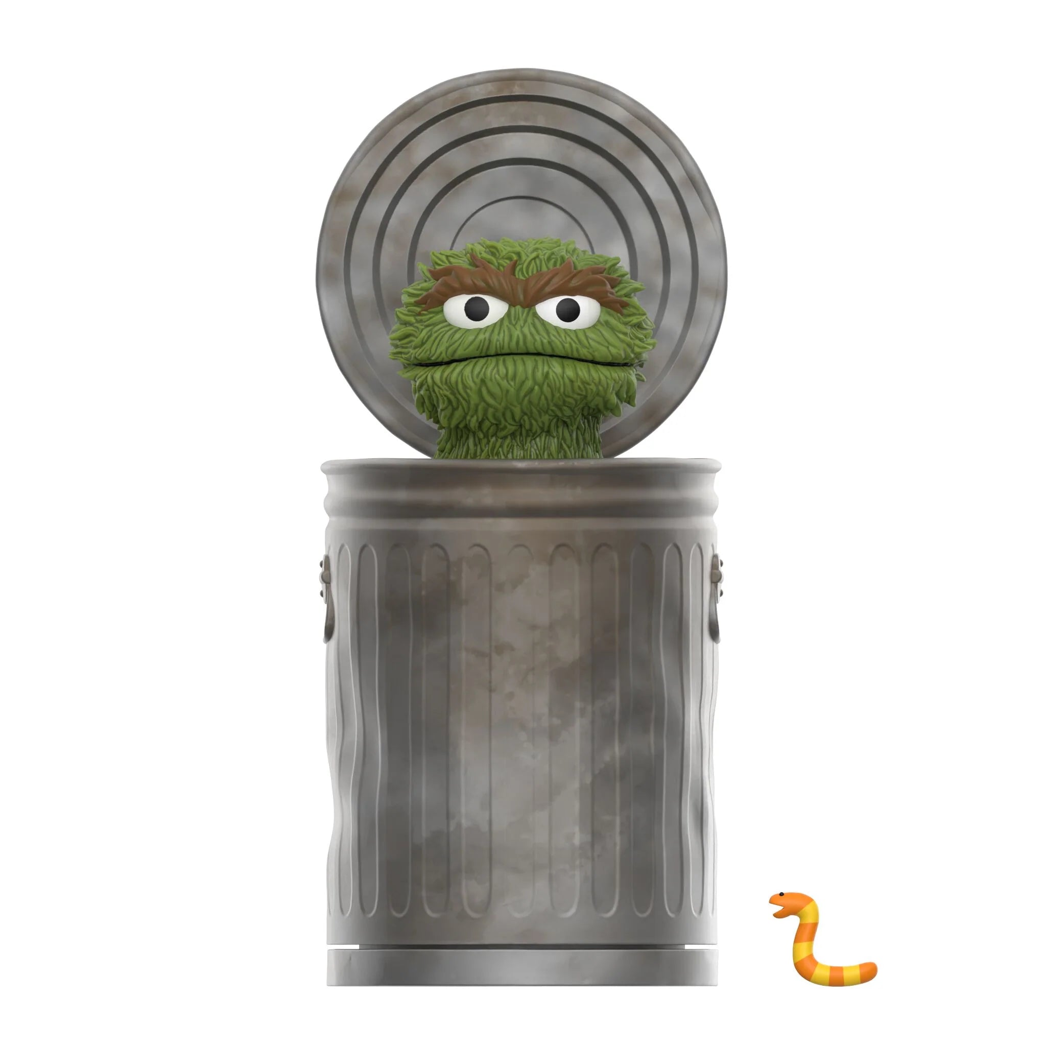 Sesame Street ReAction Figures Wave 02 Oscar The Grouch - Yuka Monsters
