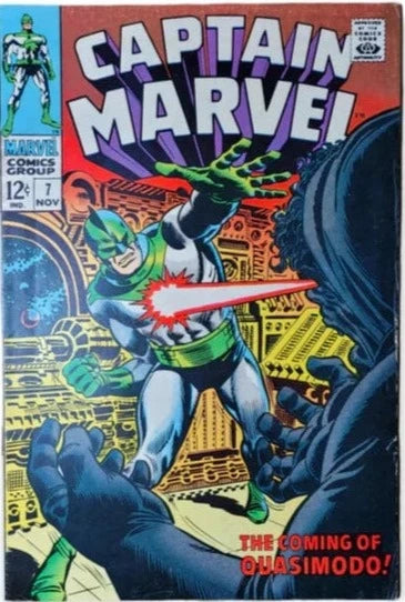Captain Marvel #7 | יד שניה - 1968 - Yuka Monsters