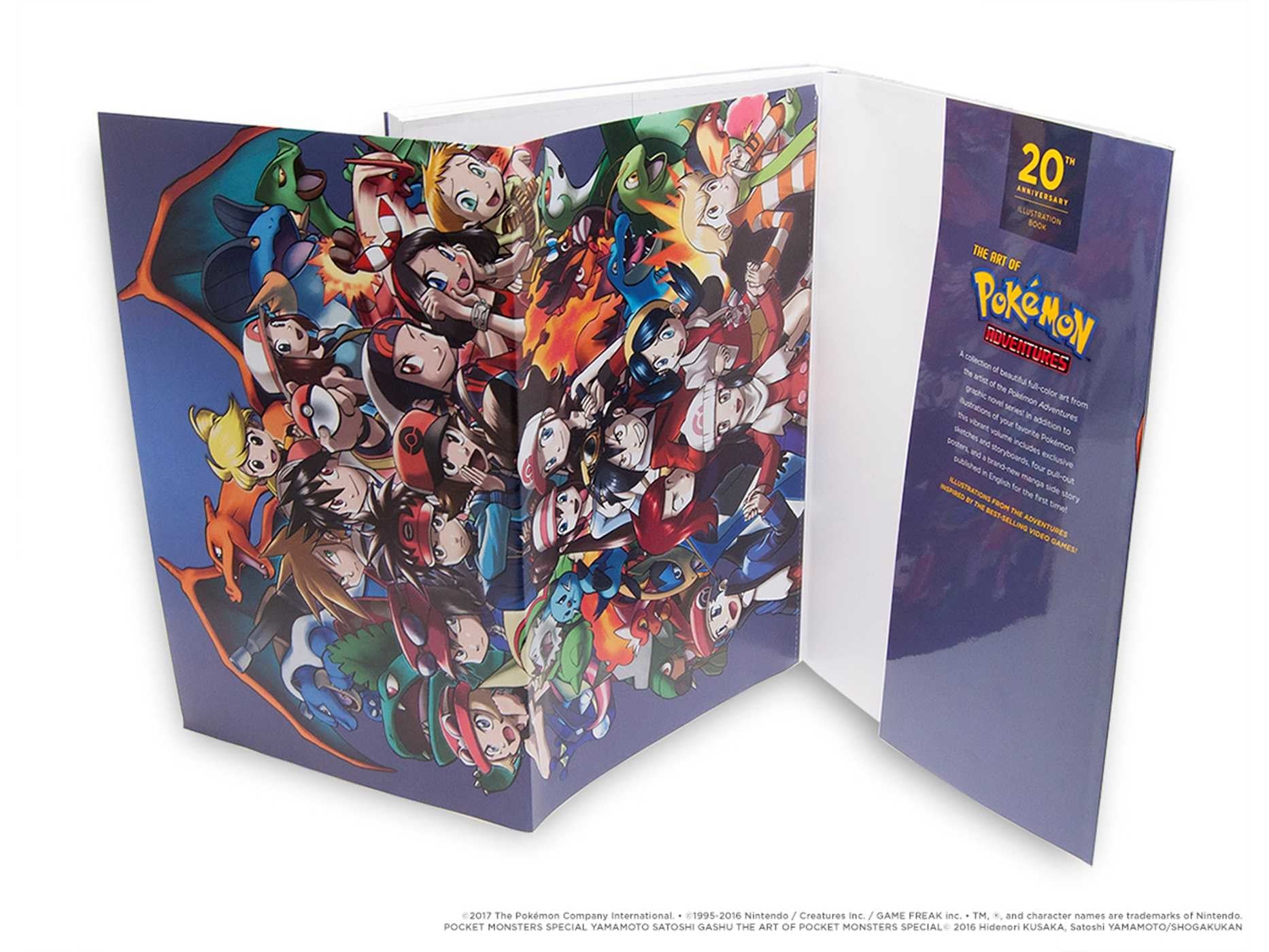 Pokémon Adventures 20th Anniversary Illustration Book: The Art of Pokémon Adventures - Yuka Monsters