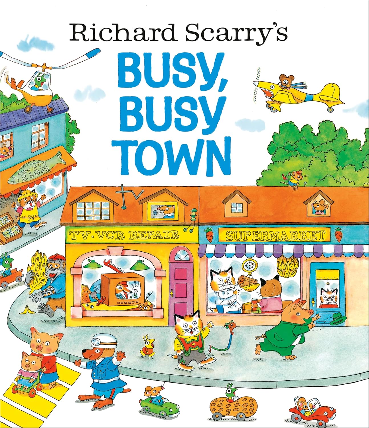 ספר ילדים | Busy, Busy Town - Yuka Monsters
