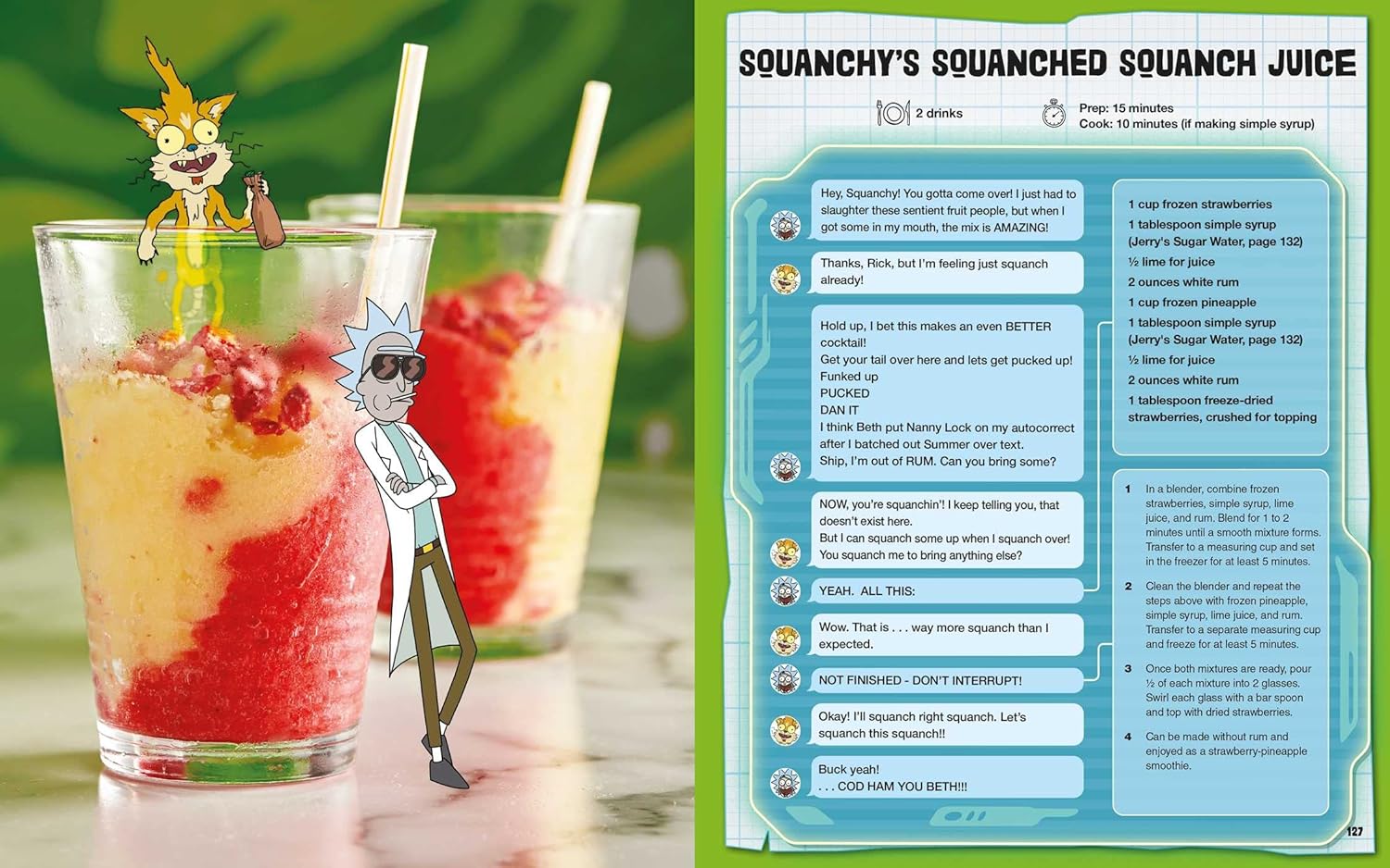 Rick & Morty Cookbook - Yuka Monsters