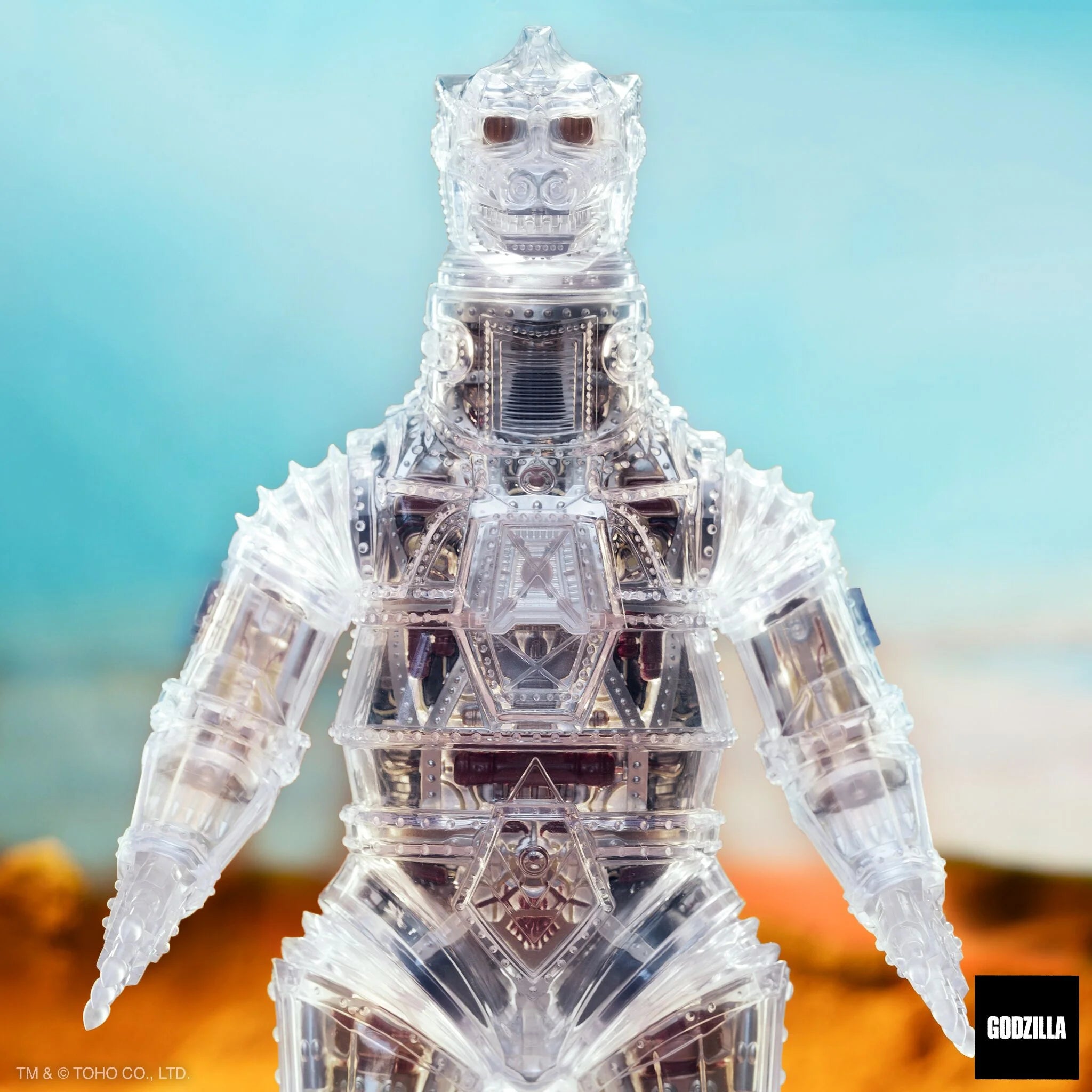 Toho Super Cyborg Wave 01 -
MechaGodzilla (Clear) - Yuka Monsters