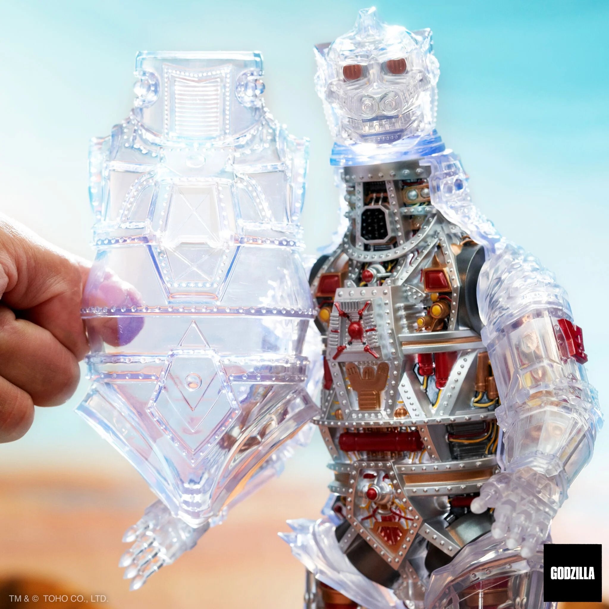 Toho Super Cyborg Wave 01 -
MechaGodzilla (Clear) - Yuka Monsters