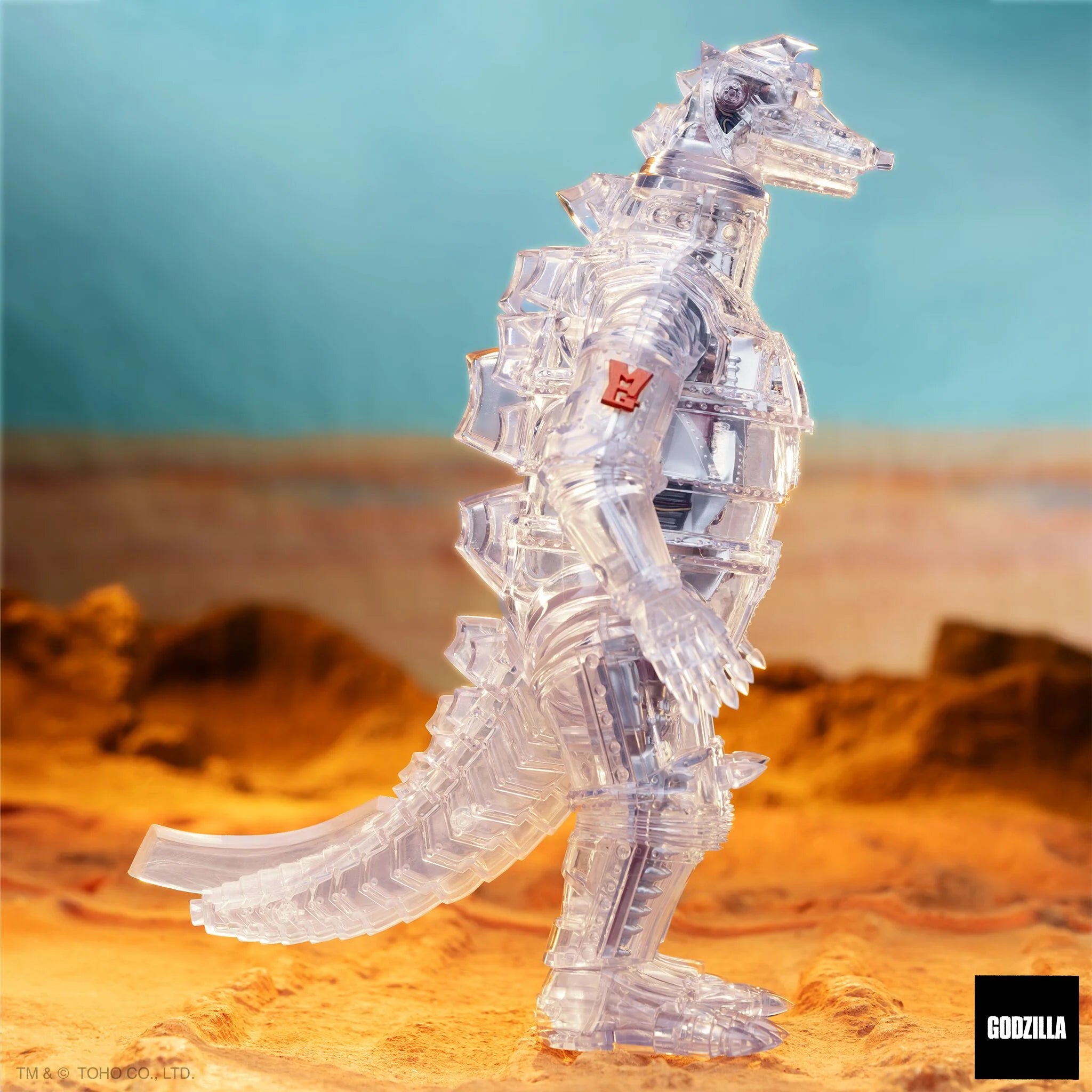 Toho Super Cyborg Wave 01 -
MechaGodzilla (Clear) - Yuka Monsters