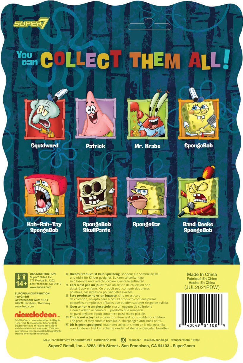 SpongeBob SquarePants ReAction - Kah-Rah-Tay SpongeBob - Yuka Monsters