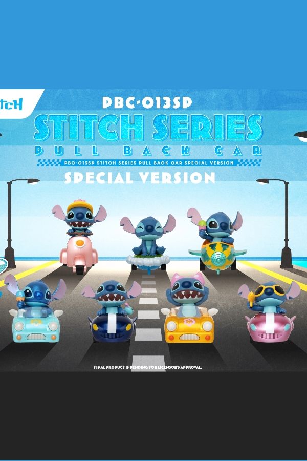 Stitch - Pull Back Car Special Version | Blind Box - Yuka Monsters
