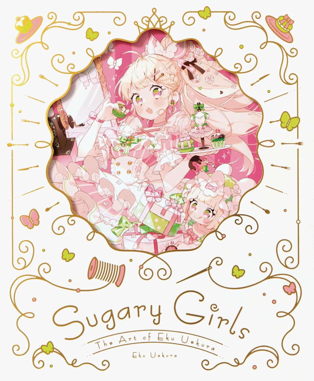 ספר אמנות | Sugary Girls: The Art of Eku Uekura - Yuka Monsters