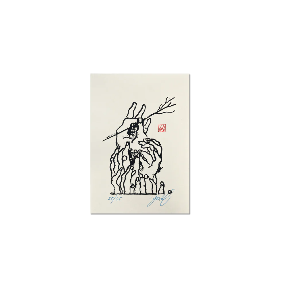 YONIL | פרינט Ticklish - Yuka Monsters