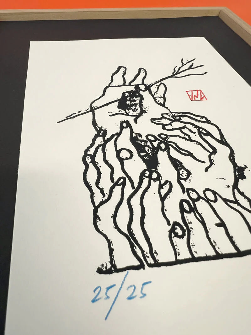 YONIL | פרינט Ticklish - Yuka Monsters