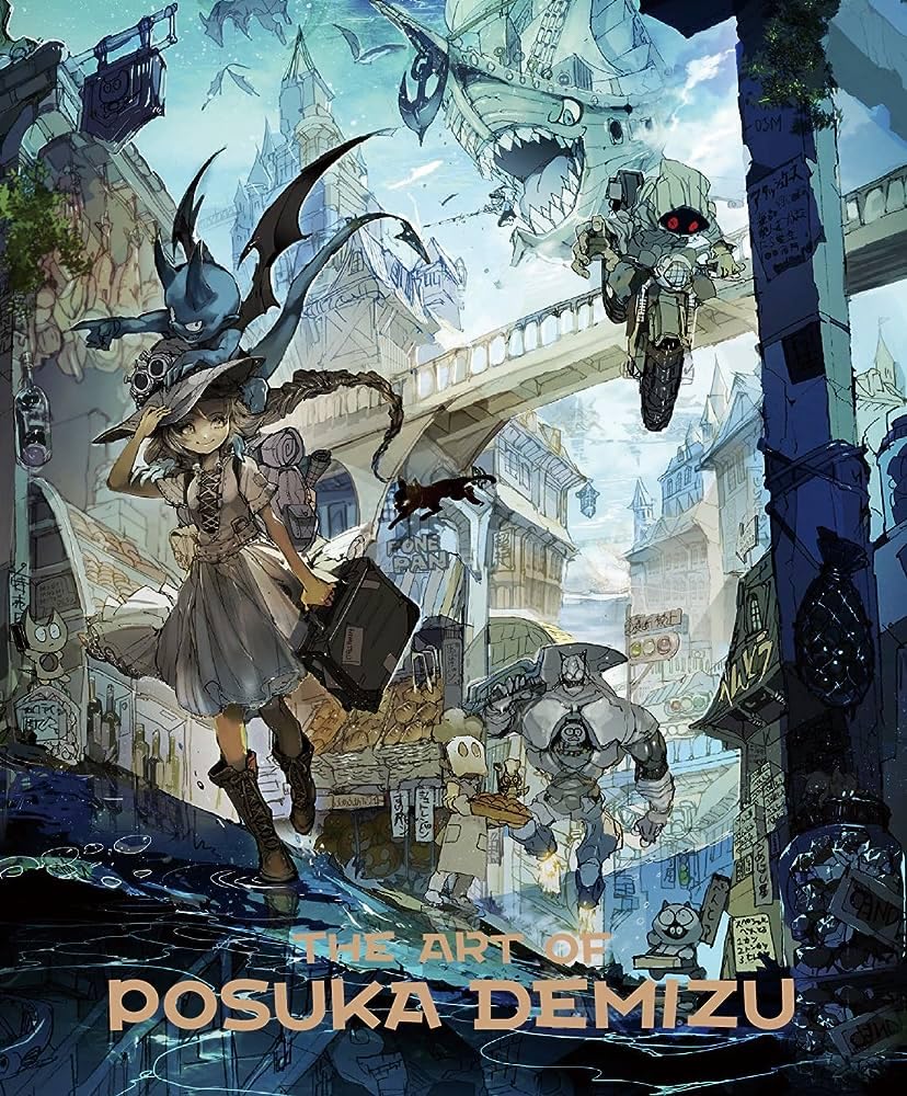 ספר אמנות | The Art of Posuka Demizu - Yuka Monsters