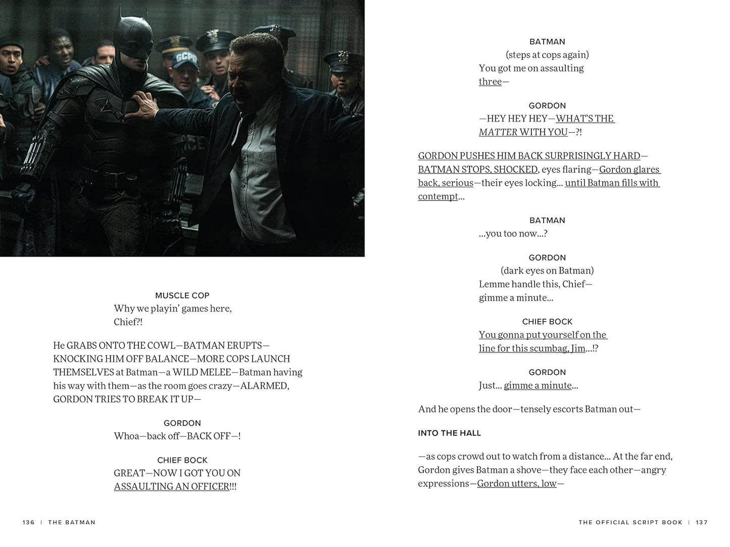 קולנוע | The Batman: The Official Script Book