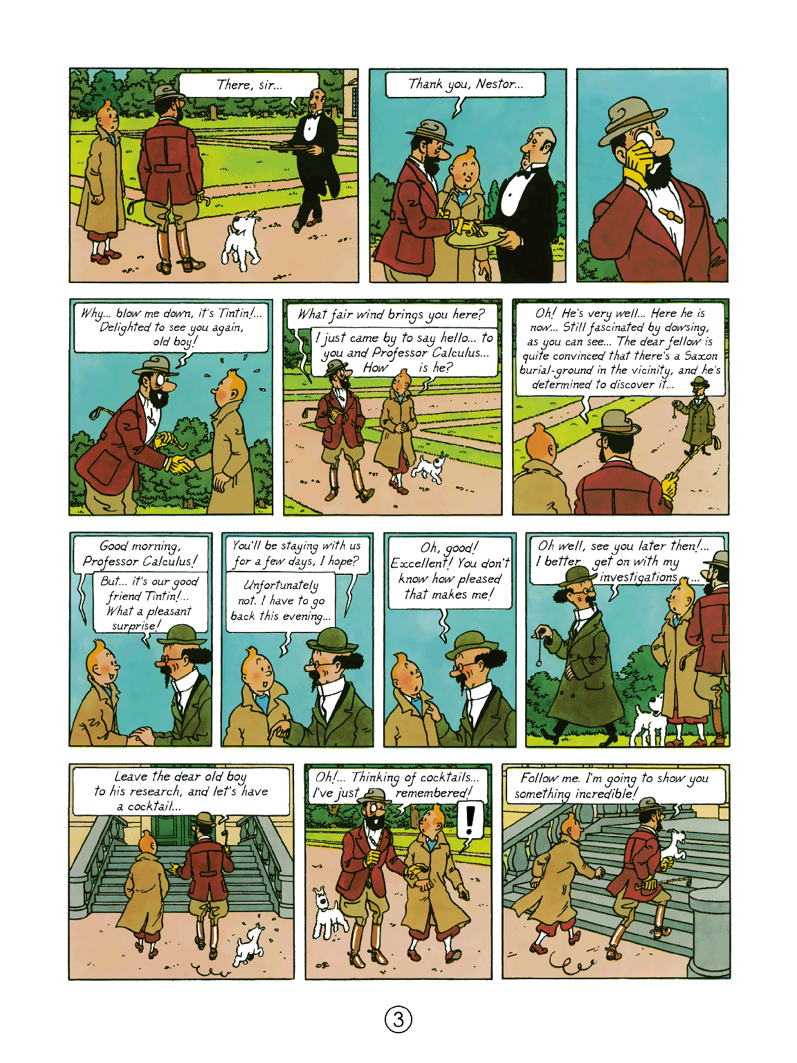 קומיקס | Tintin: The Seven Crystal Balls