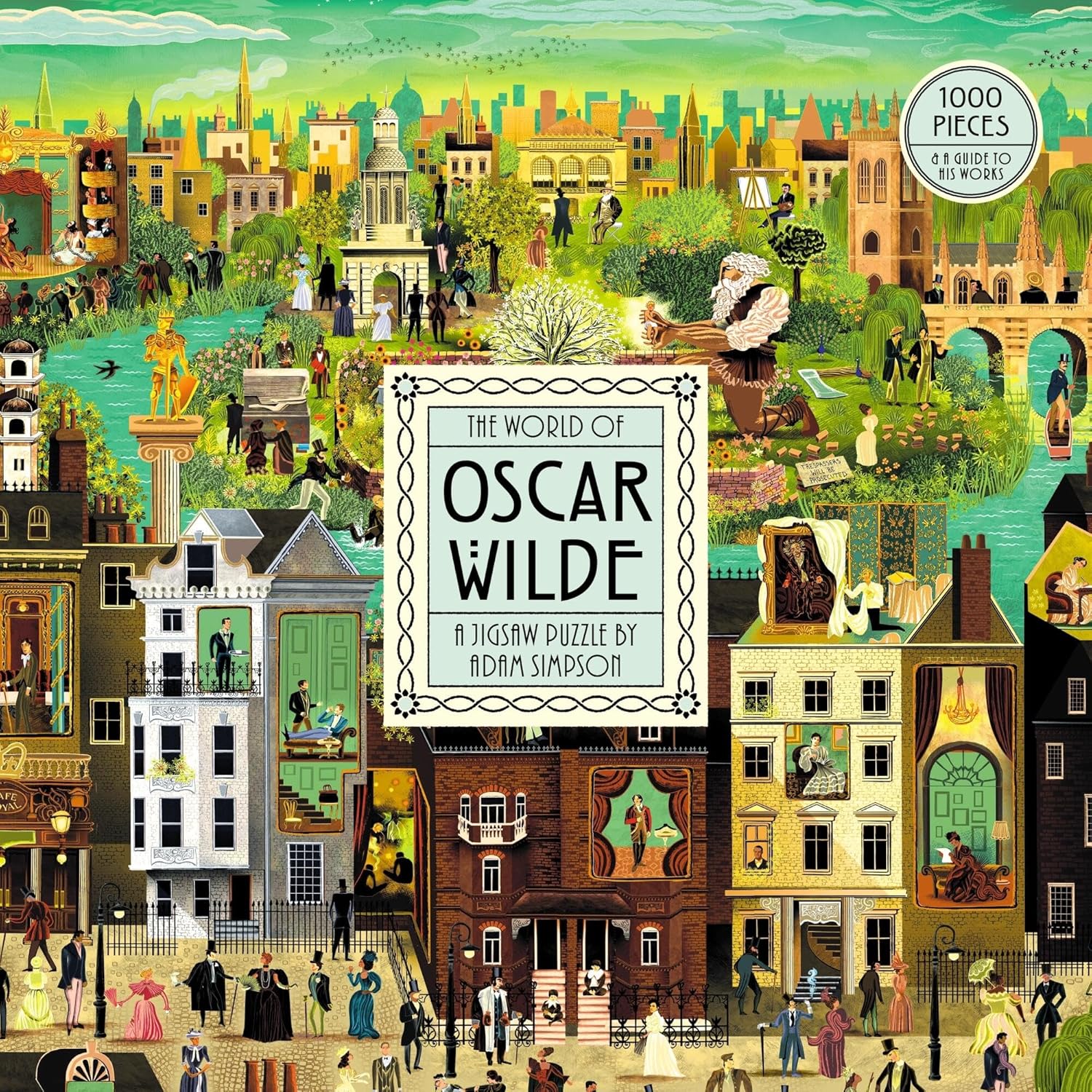 The World of Oscar Wilde 1000 Piece Puzzle - Yuka Monsters