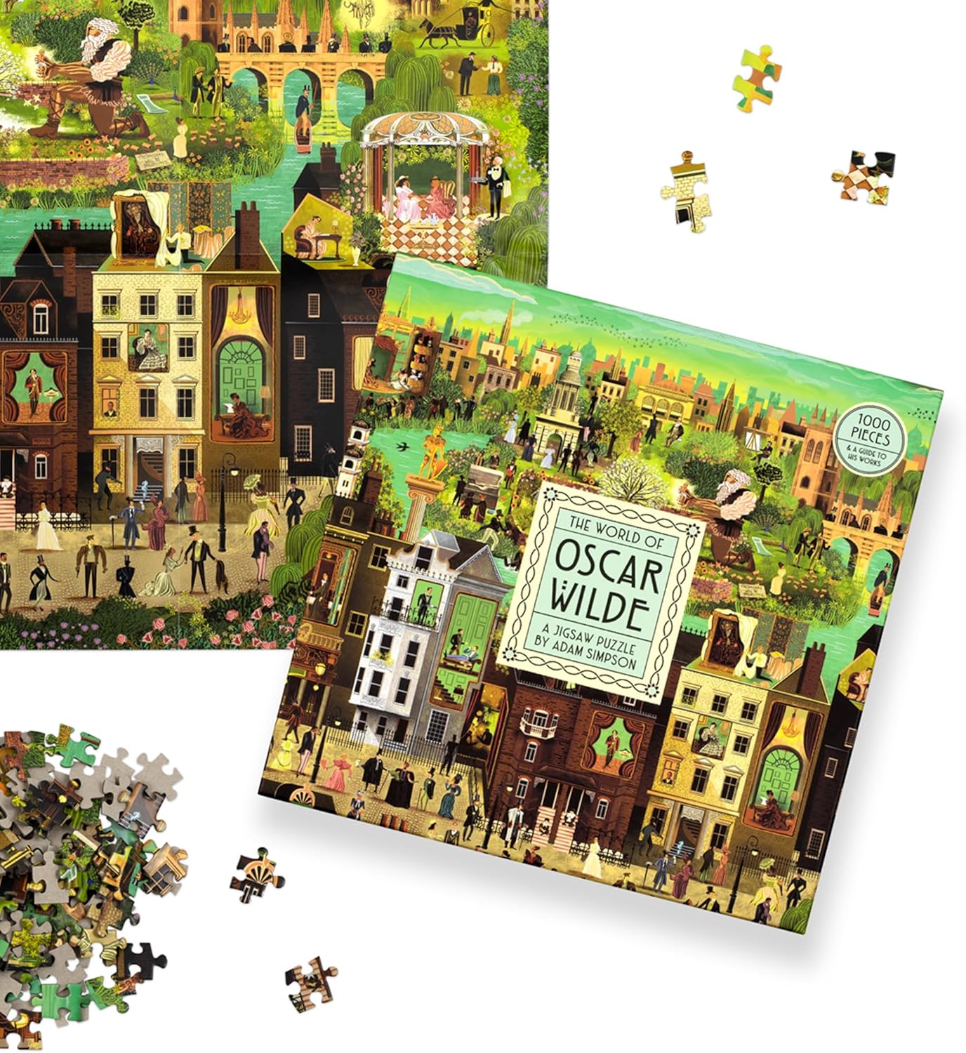 The World of Oscar Wilde 1000 Piece Puzzle - Yuka Monsters