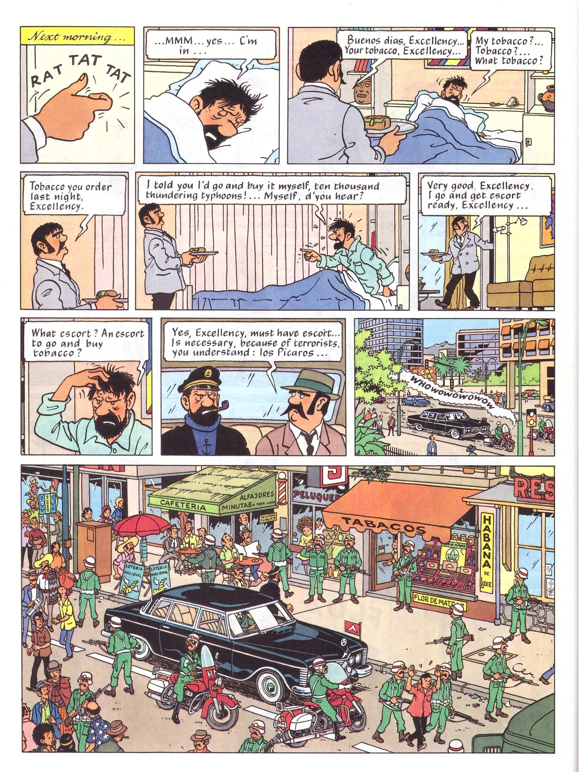 Tintin and the Picaros - Yuka Monsters