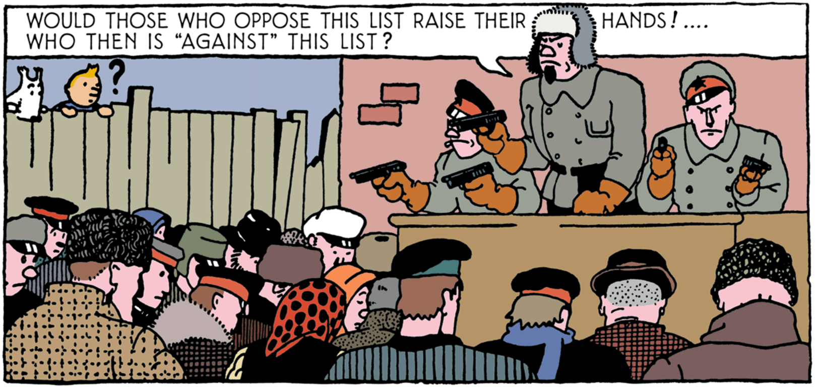 Tintin in the Land of the Soviets - Yuka Monsters