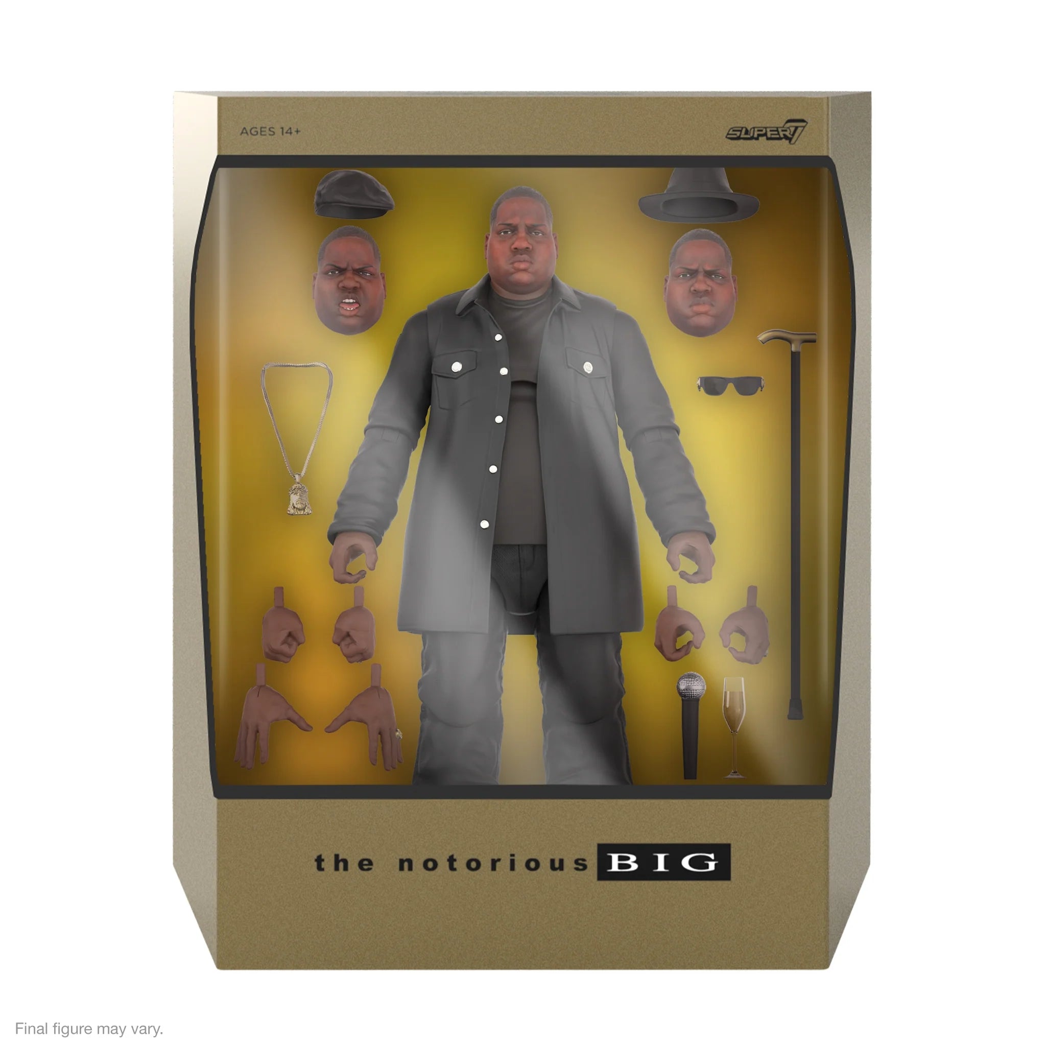 Biggie | Notorious B.I.G. ULTIMATES! Figure - Yuka Monsters