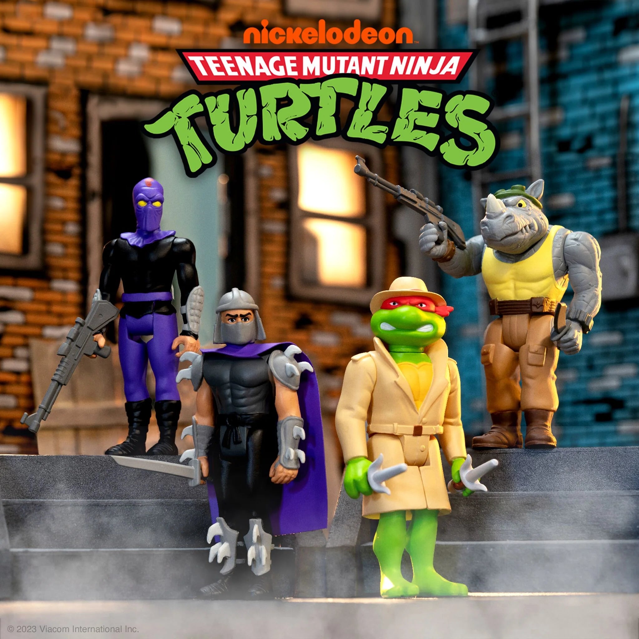 Teenage Mutant Ninja Turtles ReAction Figures Wave 08 - Undercover Raphael (Cartoon) - Yuka Monsters