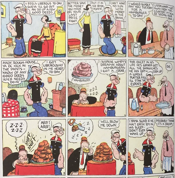 קומיקס | Popeye Vol. 2: Wimpy & His Hamburgers