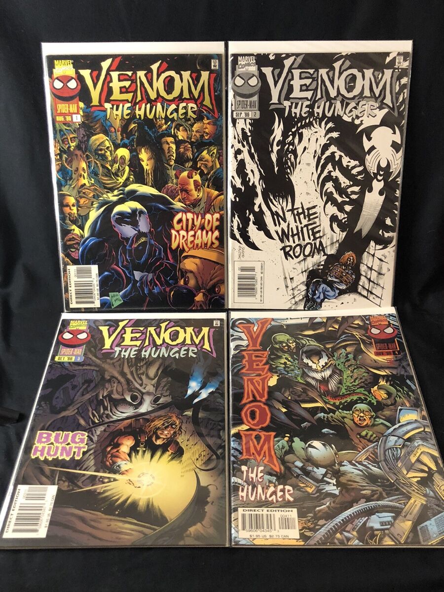 Venom The Hunger #1 2 3 & 4 | יד שנייה 1996 - Yuka Monsters