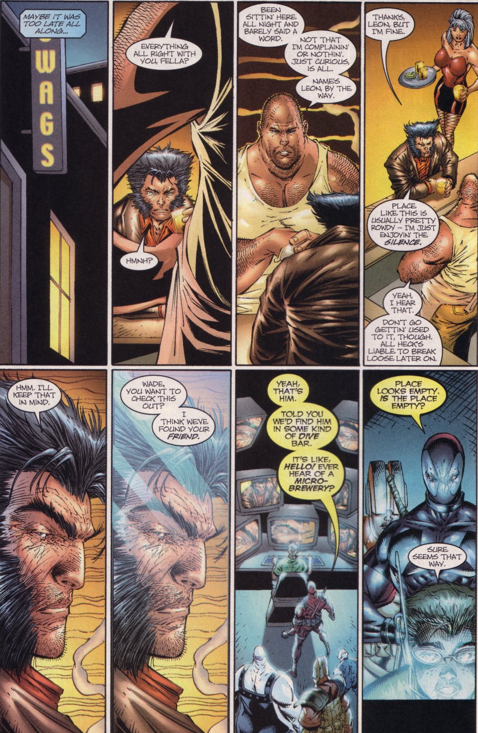 WOLVERINE #154 #155 | 2000 - יד שניה - Yuka Monsters