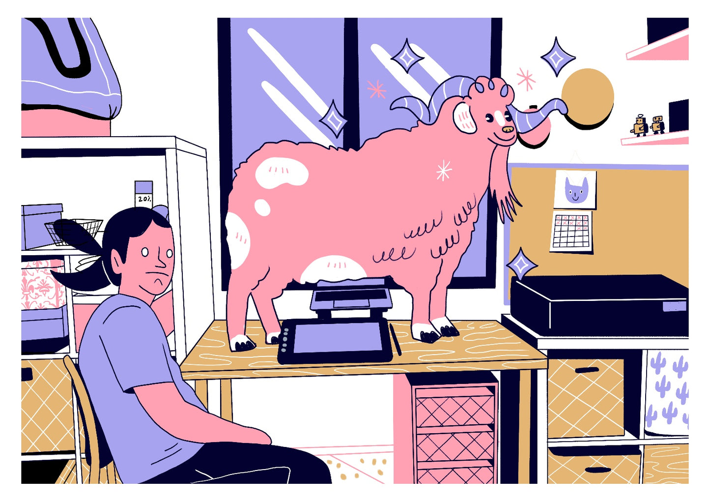 נעה כ״ץ | פרינט תיש