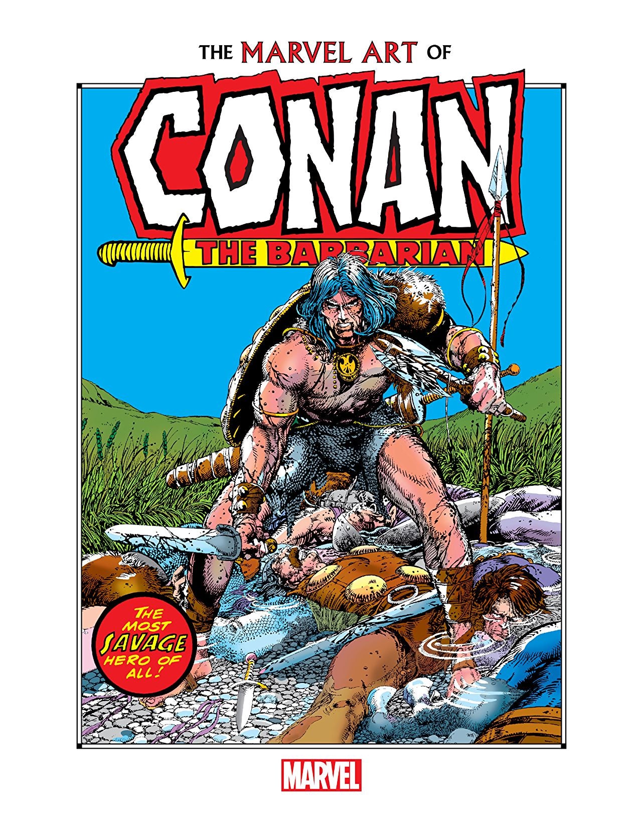 ספר אמנות | The Marvel Art of Conan the Barbarian - Yuka Monsters