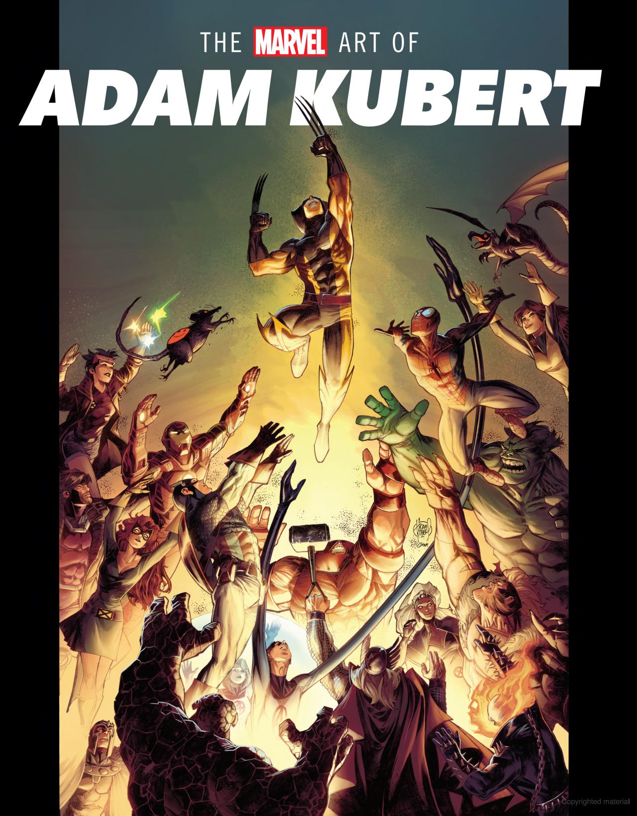 The Marvel Art of Adam Kubert - Yuka Monsters