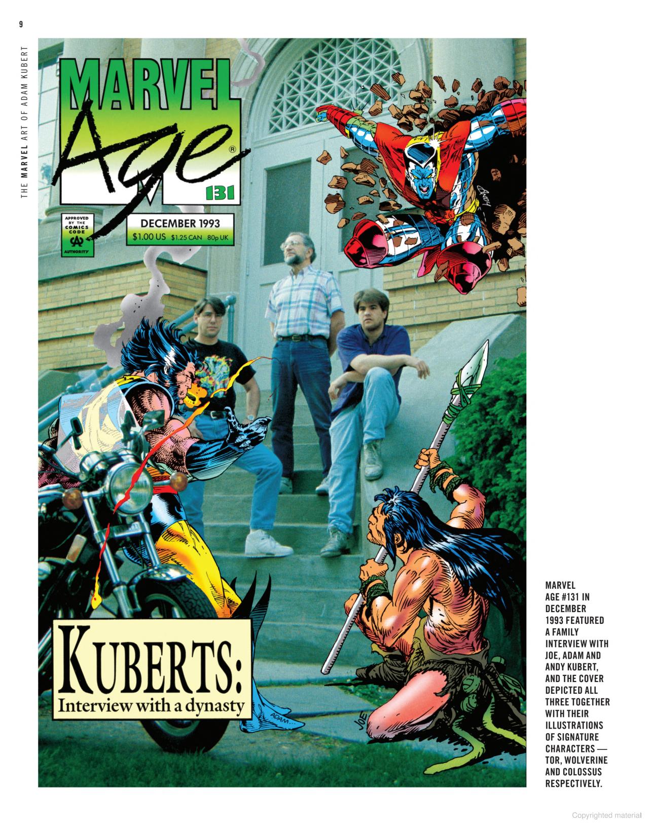 The Marvel Art of Adam Kubert - Yuka Monsters
