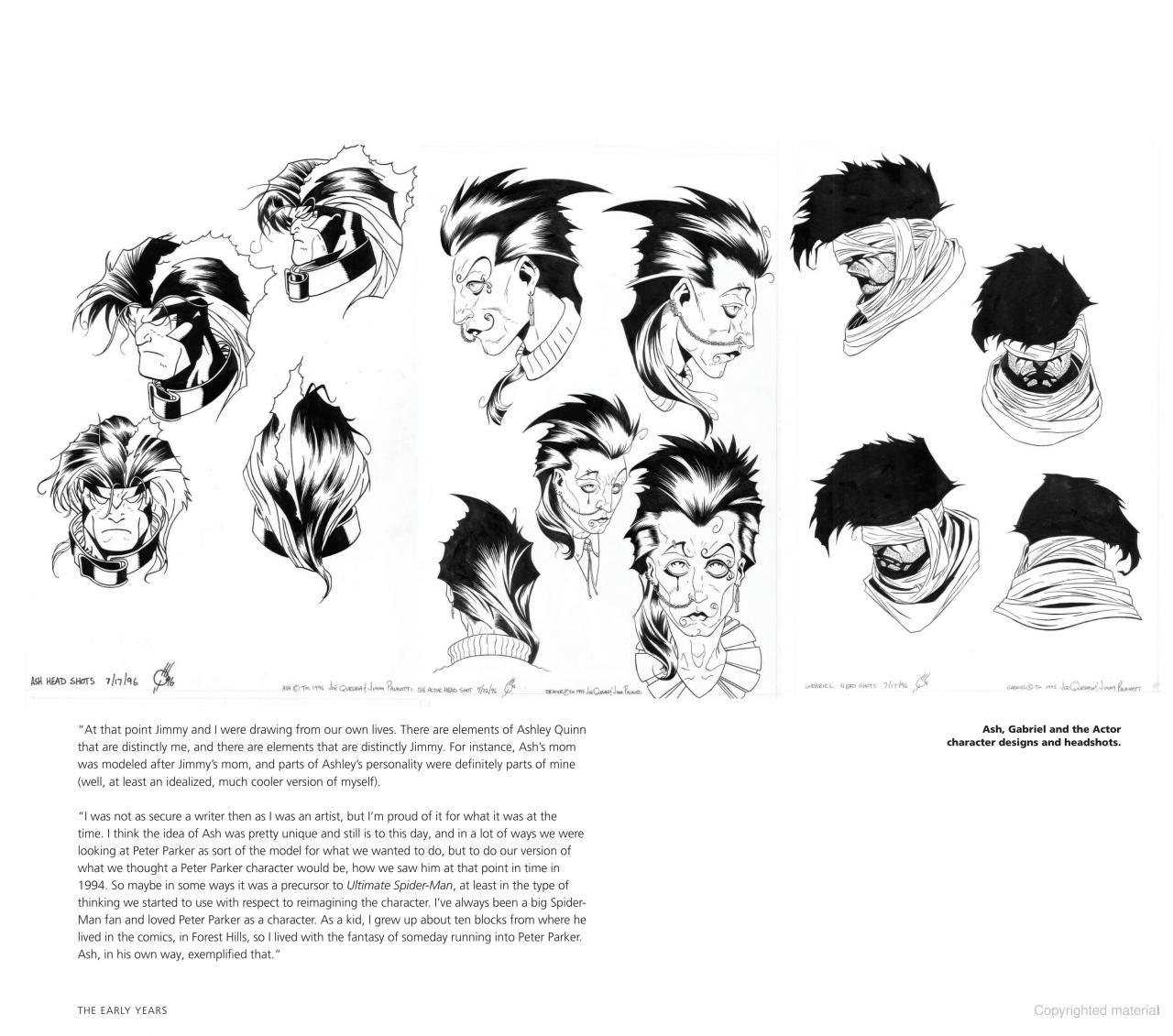 ספר אמנות | The Marvel Art of Joe Quesada - Yuka Monsters