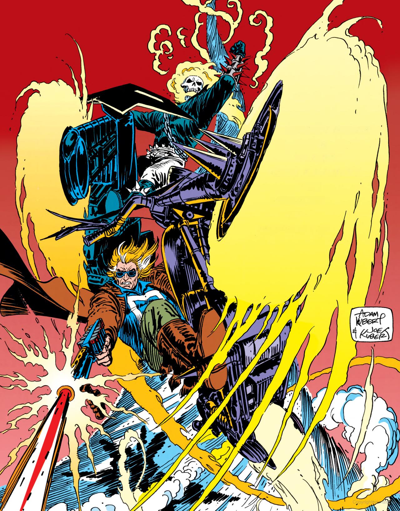 The Marvel Art of Adam Kubert - Yuka Monsters