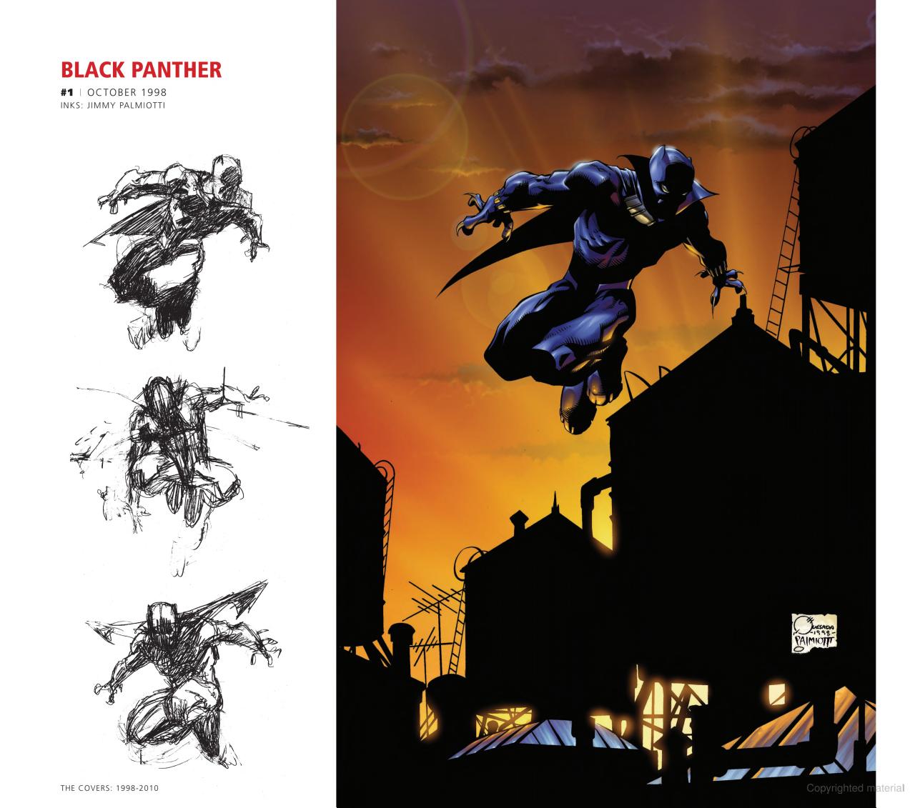 ספר אמנות | The Marvel Art of Joe Quesada - Yuka Monsters