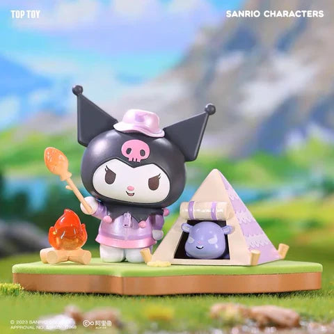 Sanrio Characters Back To Back Camping Series Blind Box - Yuka Monsters