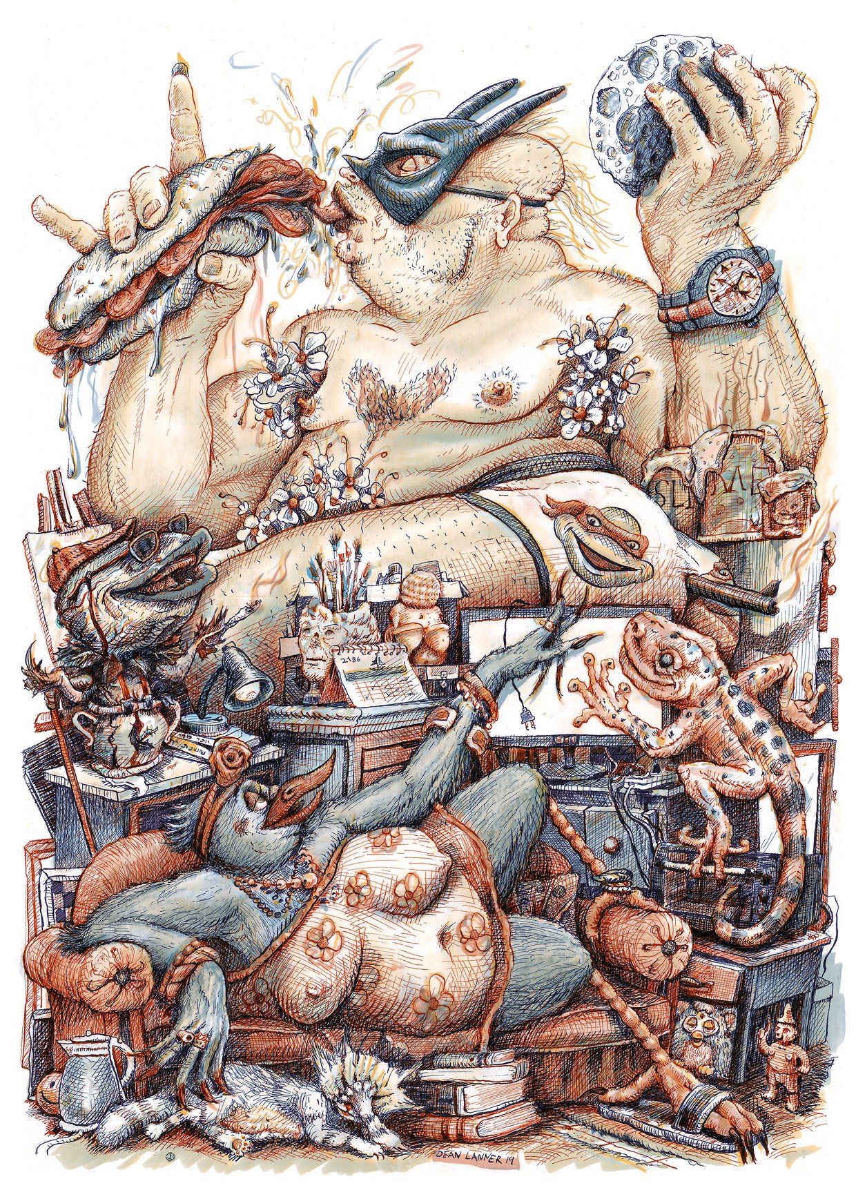 דין לנר | הדפס אגרן ריחנו