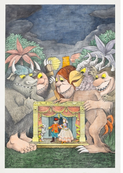 Wild Things Are Happening: The Art of Maurice Sendak - Yuka Monsters