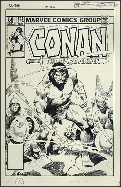 ספר אמנות | The Marvel Art of Conan the Barbarian - Yuka Monsters